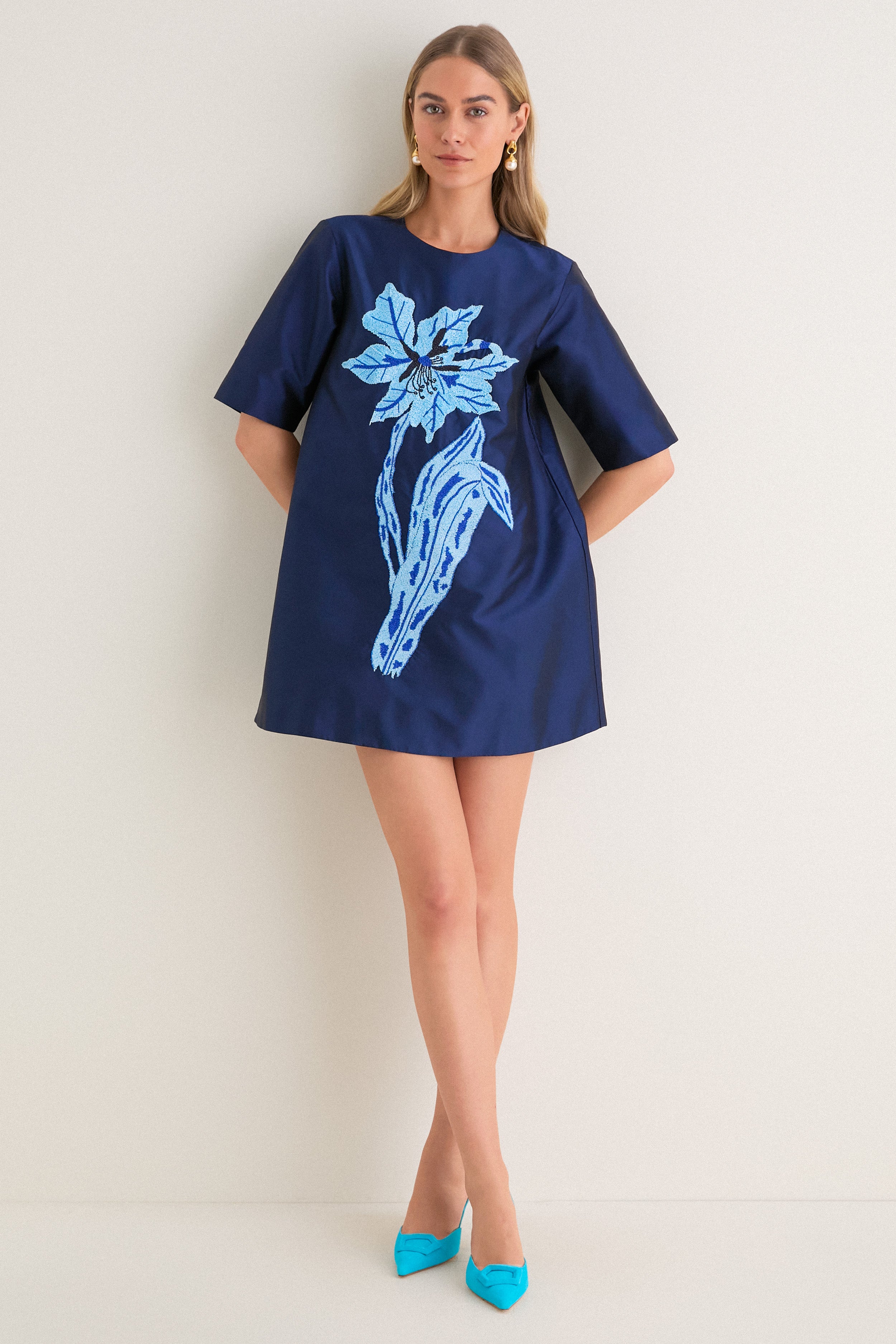 Navy Katya Lilly Dress