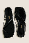 Licorice Square Toe Millie Sandals