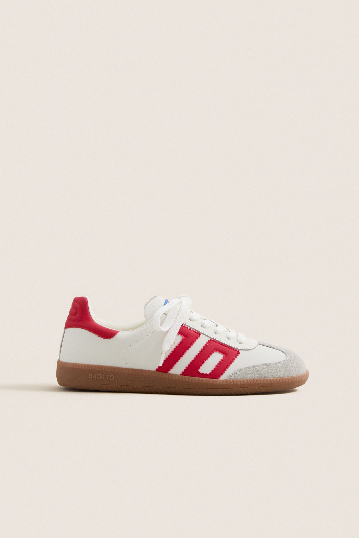 Red Suede Cloud Sneakers