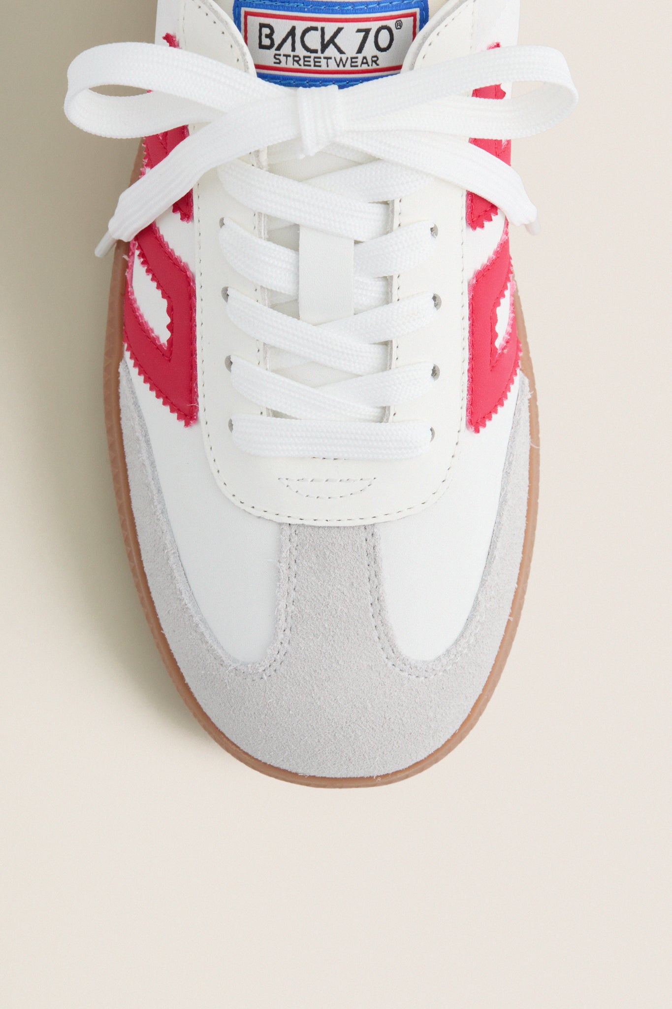 Red Suede Cloud Sneakers