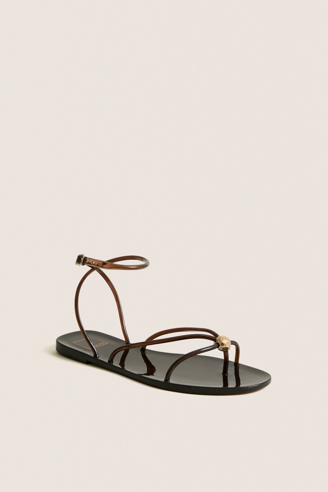 Chocolate Kenley Vinyl Sandals