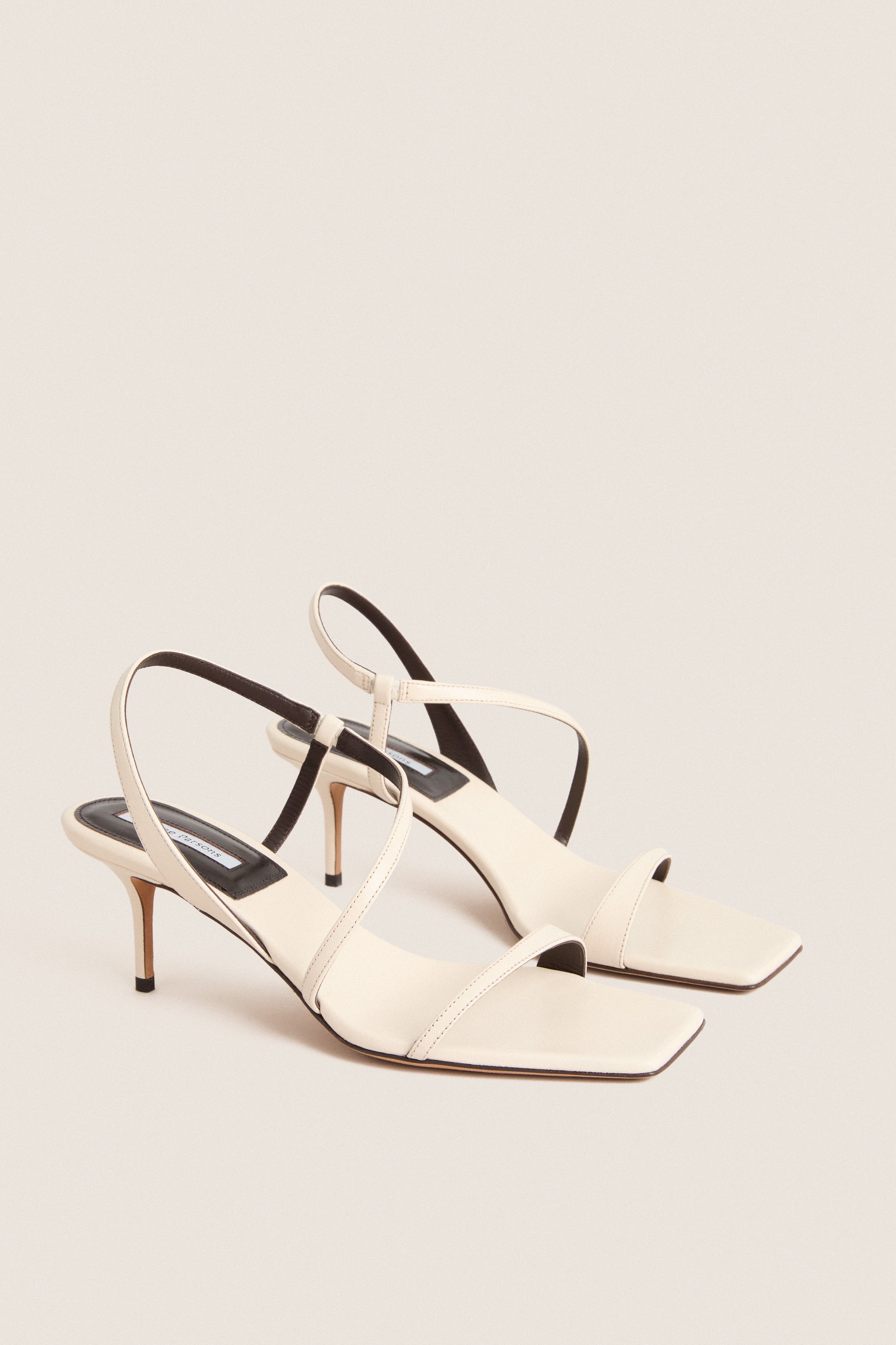 Cream Nappa Delicat Heels