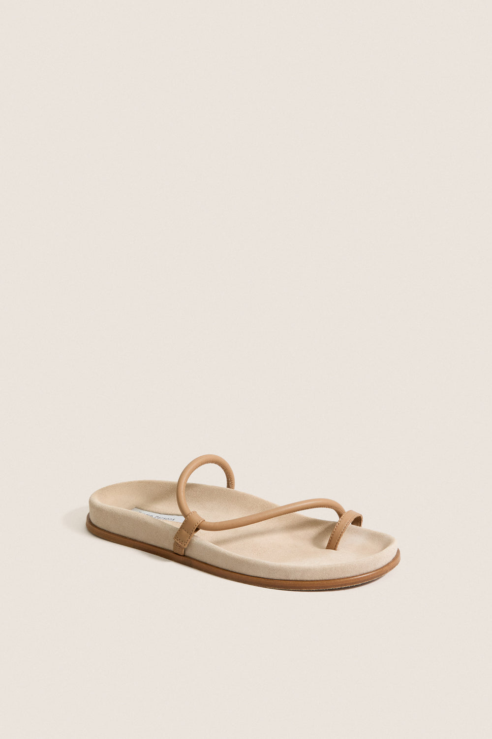 Tan Nappa Bari Sandals