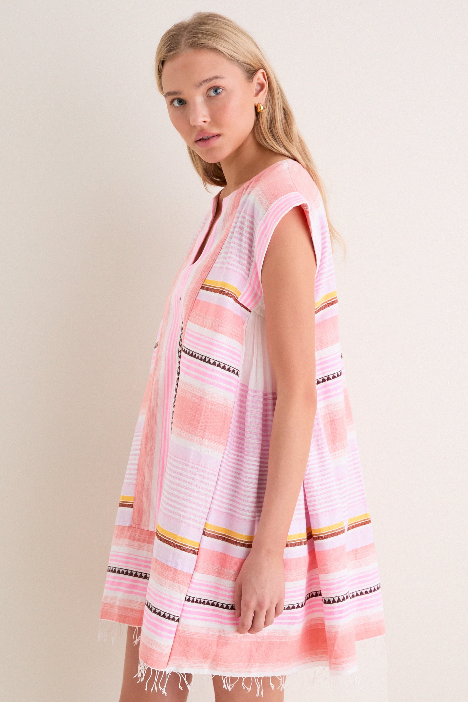 Kiremiti Pink Elina Caftan