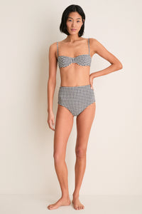 Tuxedo Plaid Vera Bikini Bottom