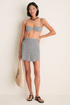Tuxedo Plaid Wrap Skirt