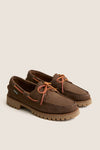 Dark Brown Ranger Muddy Woman Loafers