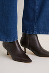 Dark Brown Fancy Boots