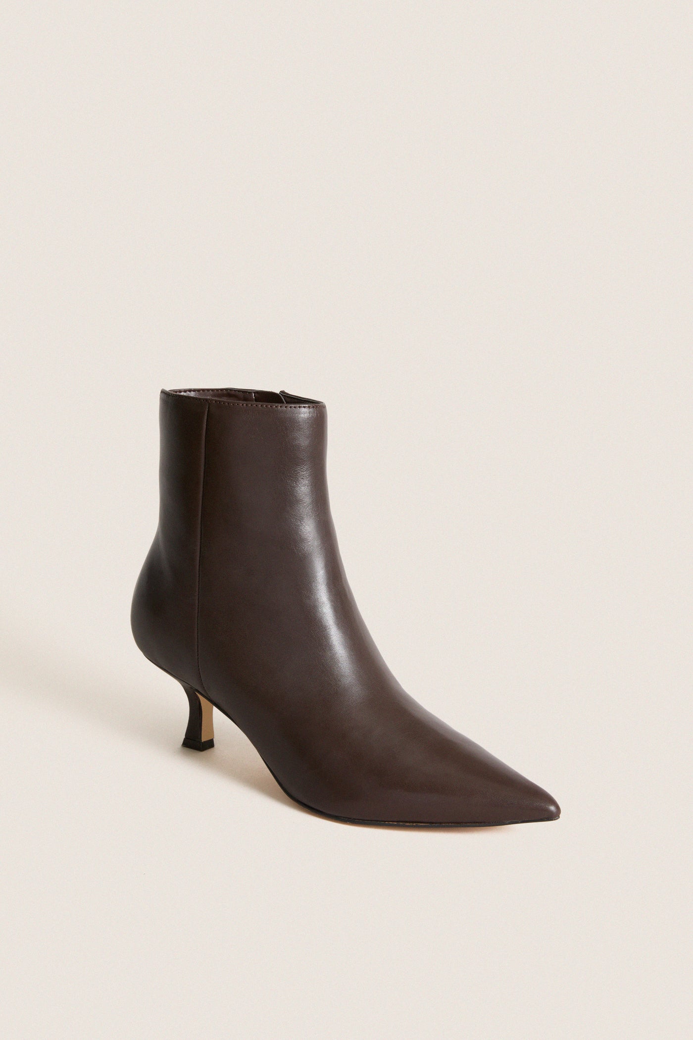 Dark Brown Fancy Boots
