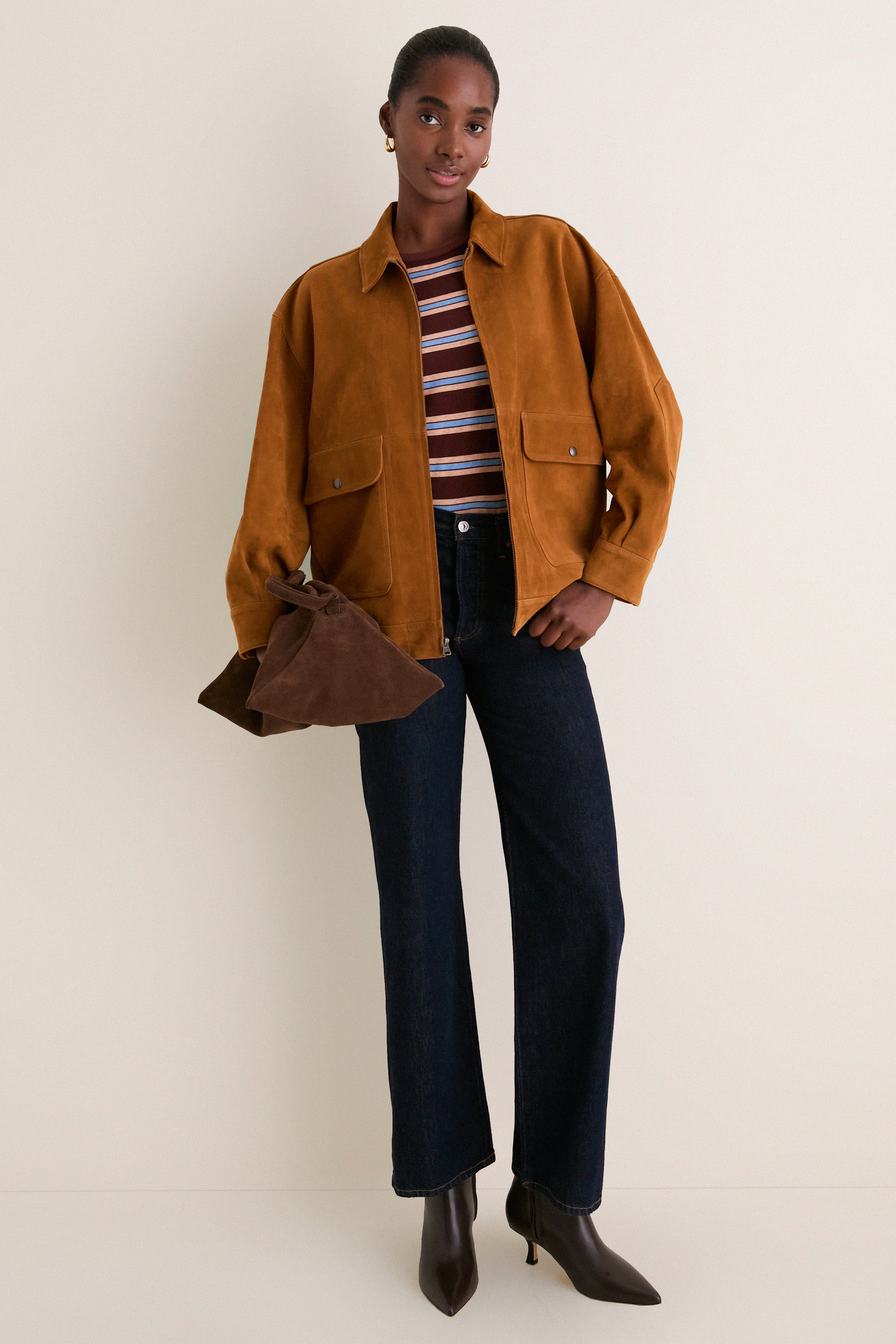 Dark Brown Fancy Boots
