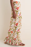 Land of Flowers Blossoms Ruffle Power Pareo