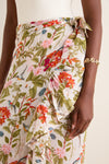 Land of Flowers Blossoms Ruffle Power Pareo