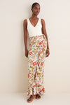 Land of Flowers Blossoms Ruffle Power Pareo