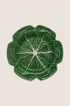 Green Cabbage Charger Plate