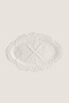 White Cabbage Small Oval Platter