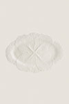 White Cabbage Small Oval Platter