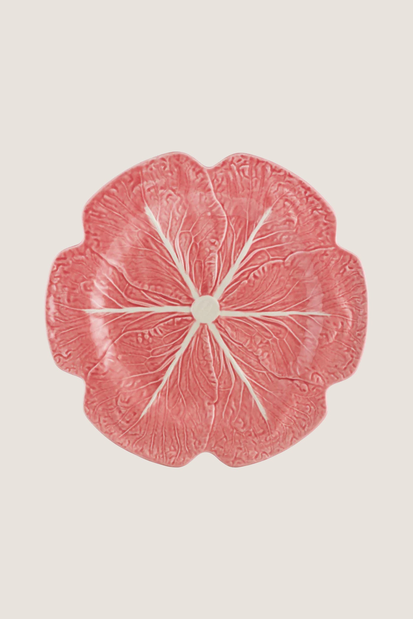 Pink Cabbage Charger Plate
