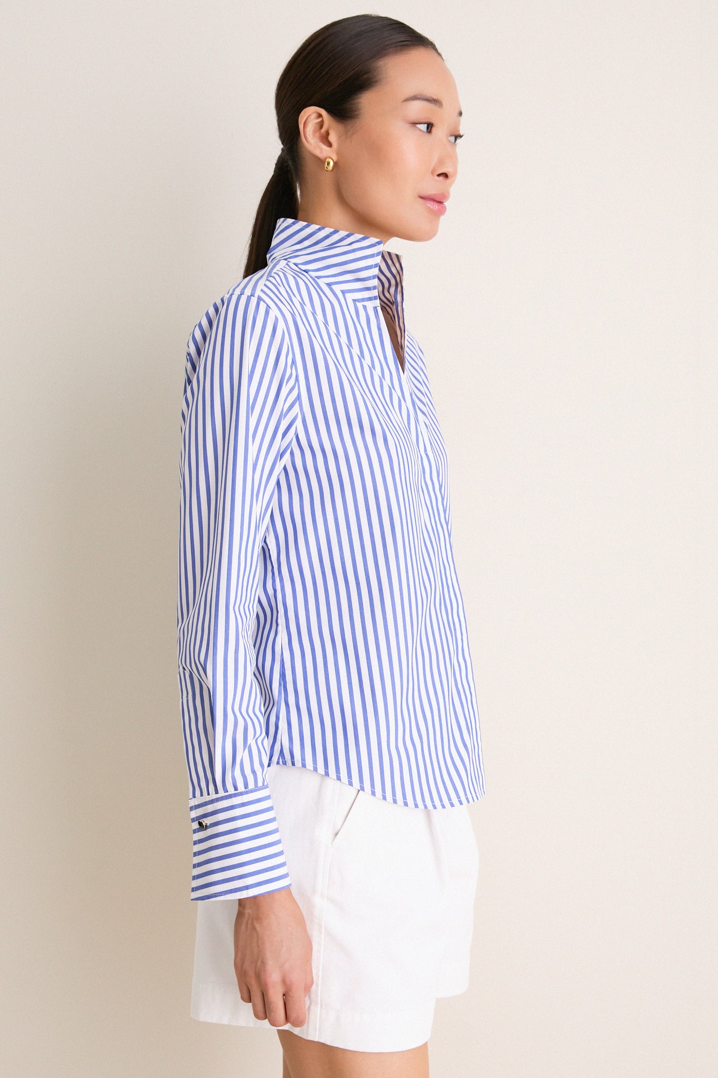 Essential Stripe Bessette Button Down