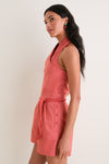 Apricot Halter Trevi Romper