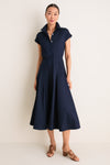 Navy Caterina Shirt Dress