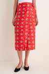 Red Kora Skirt