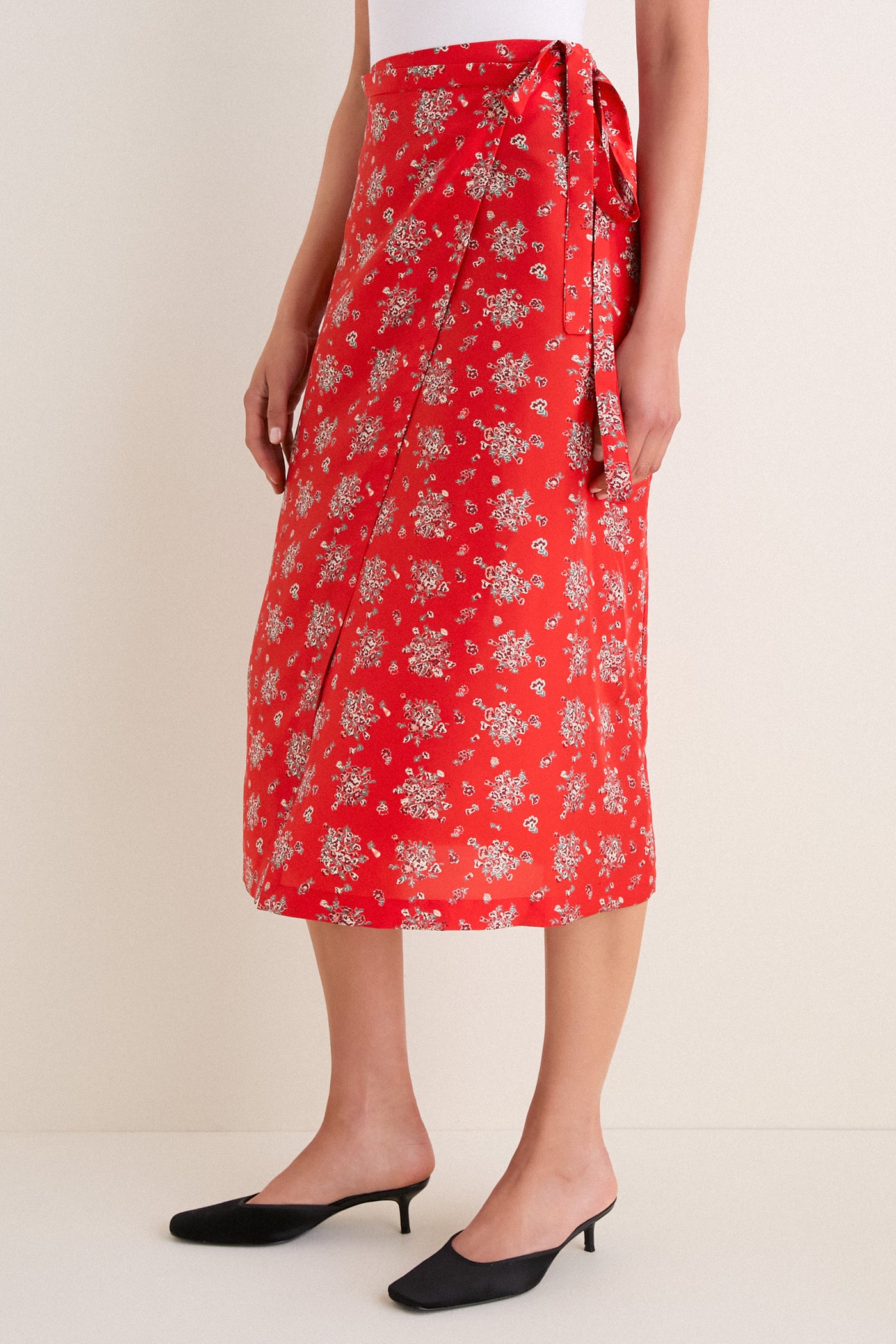 Red Kora Skirt
