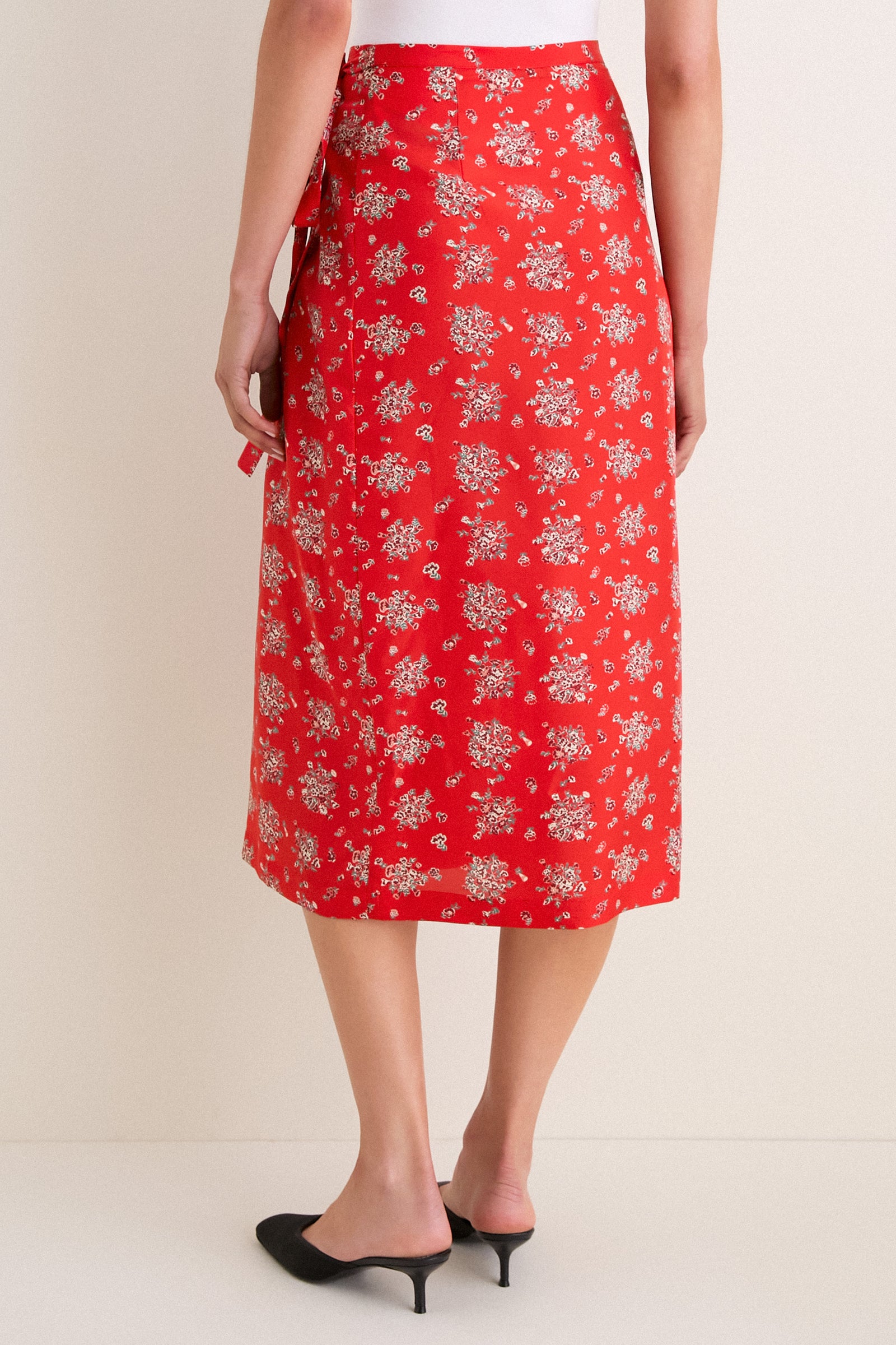 Red Kora Skirt