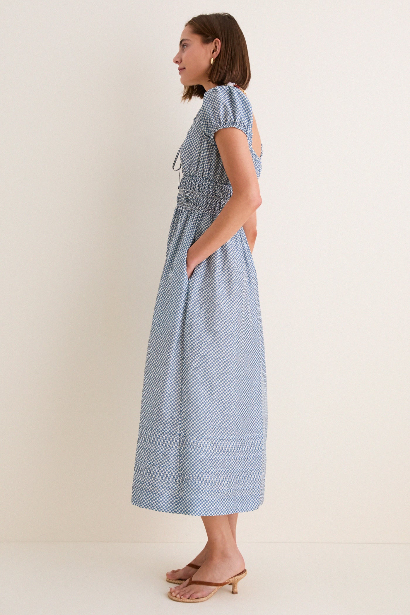 Gingham Aladine Dress