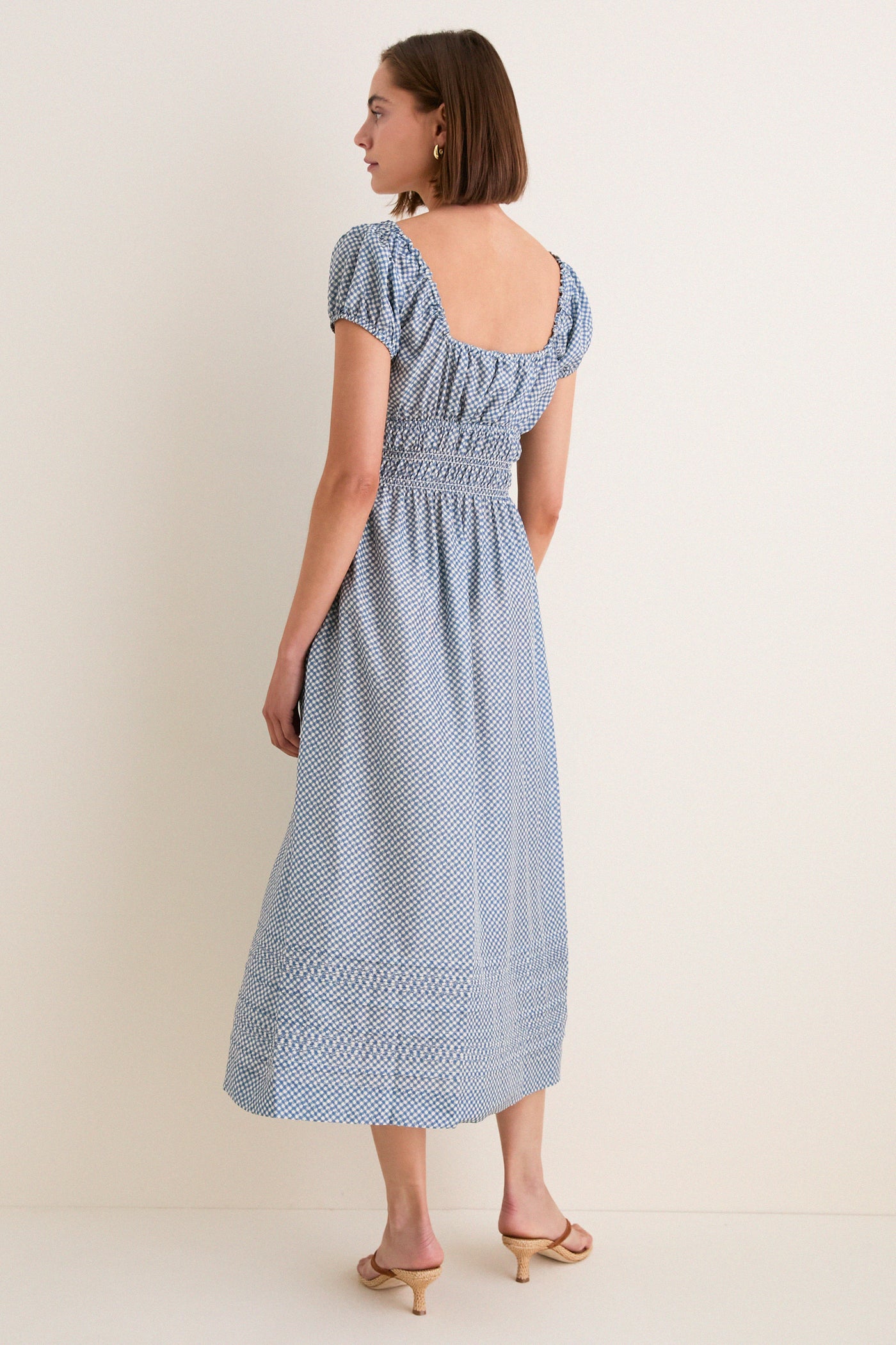 Gingham Aladine Dress