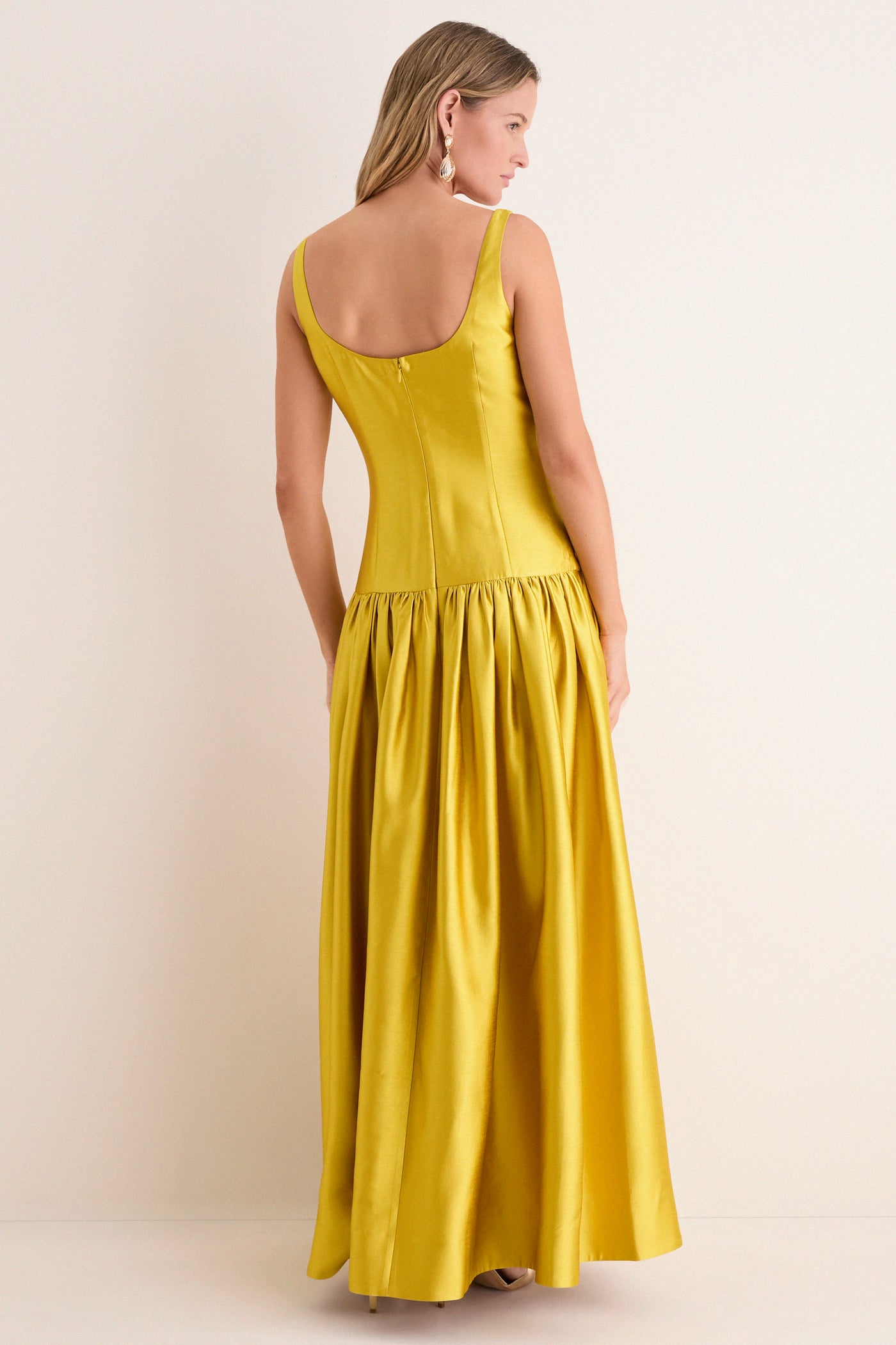 Marigold Dupioni Dominique Gown