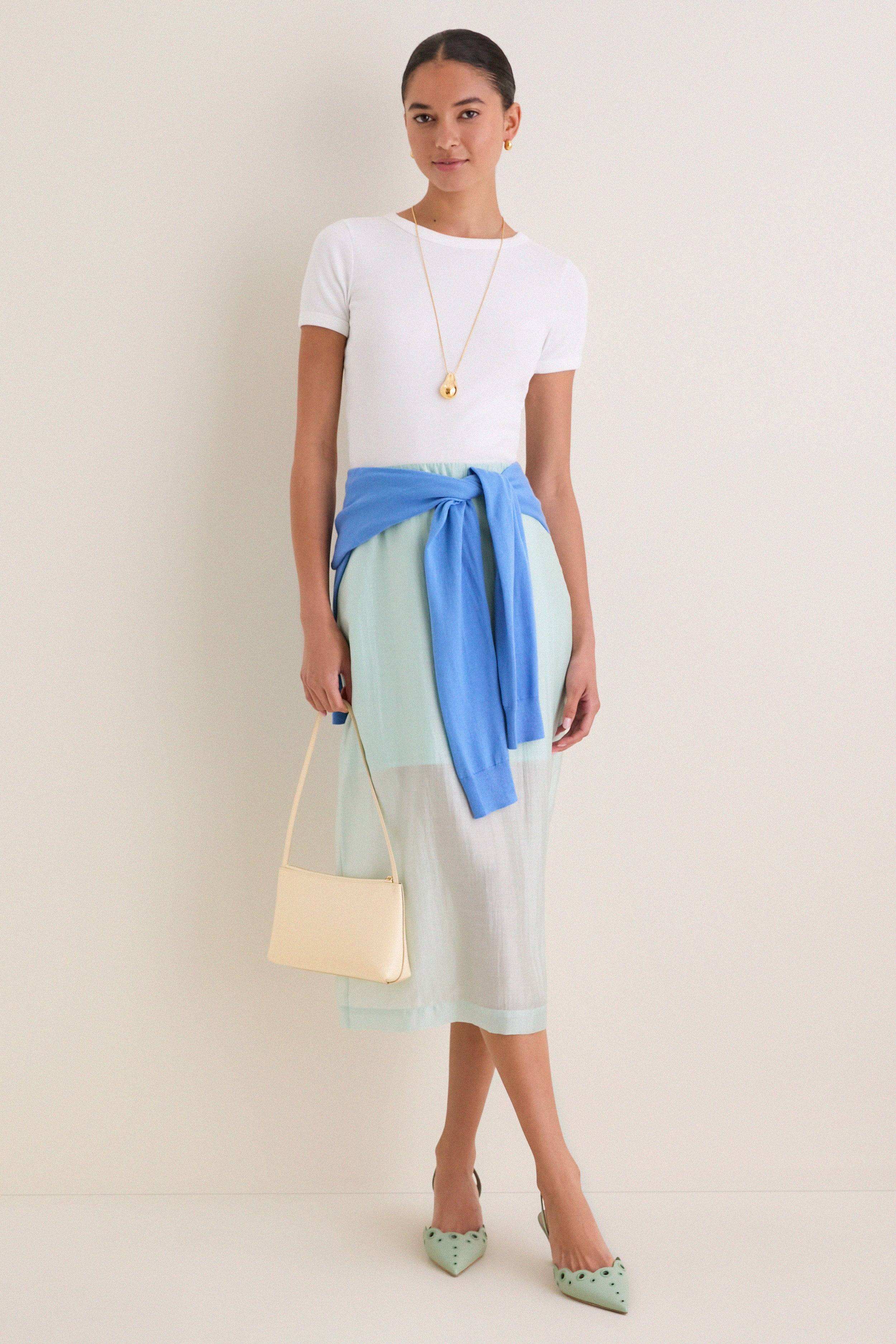 Mist Organza Christy Skirt | Tuckernuck