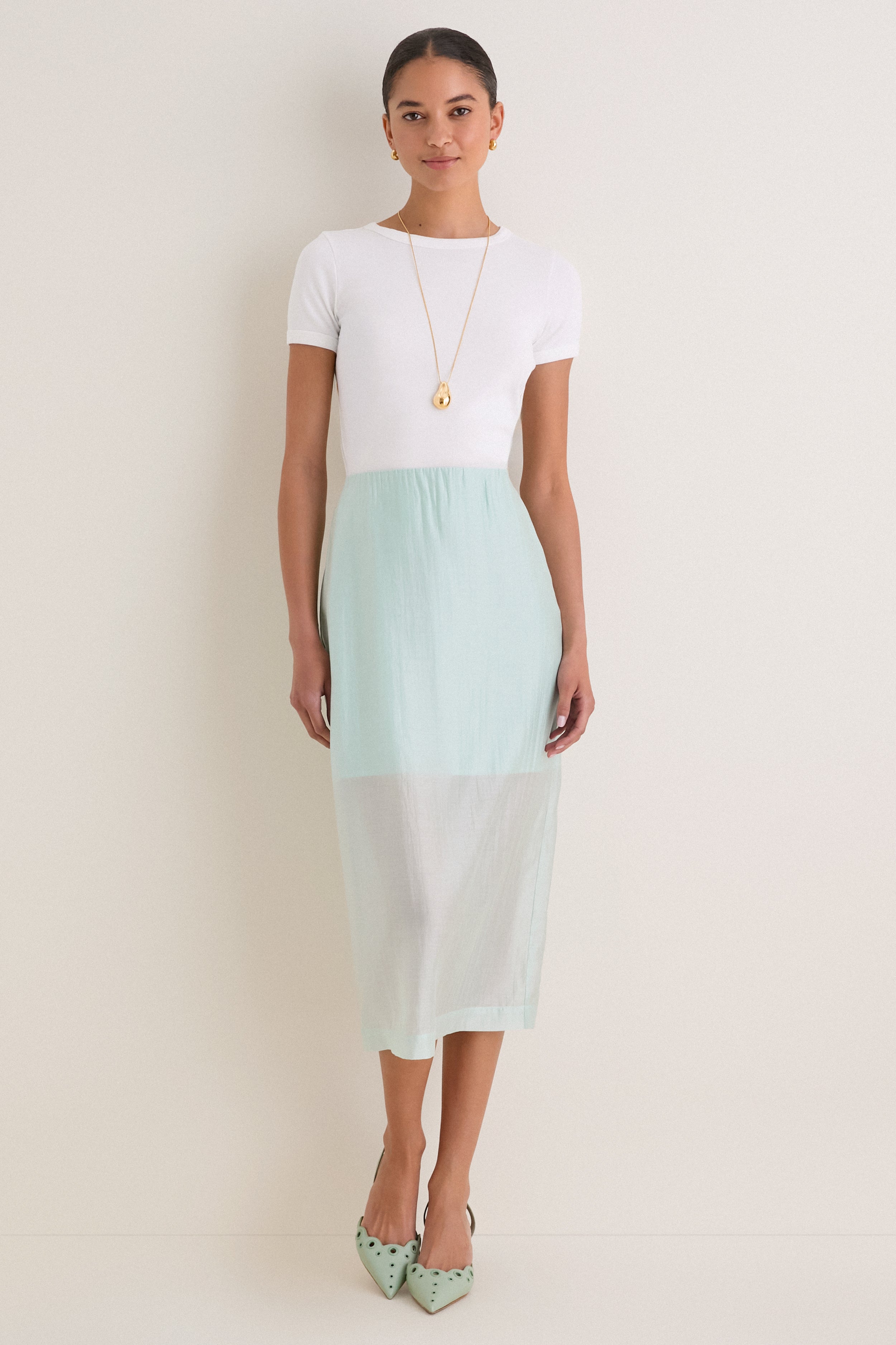 Mist Organza Christy Skirt | Tuckernuck