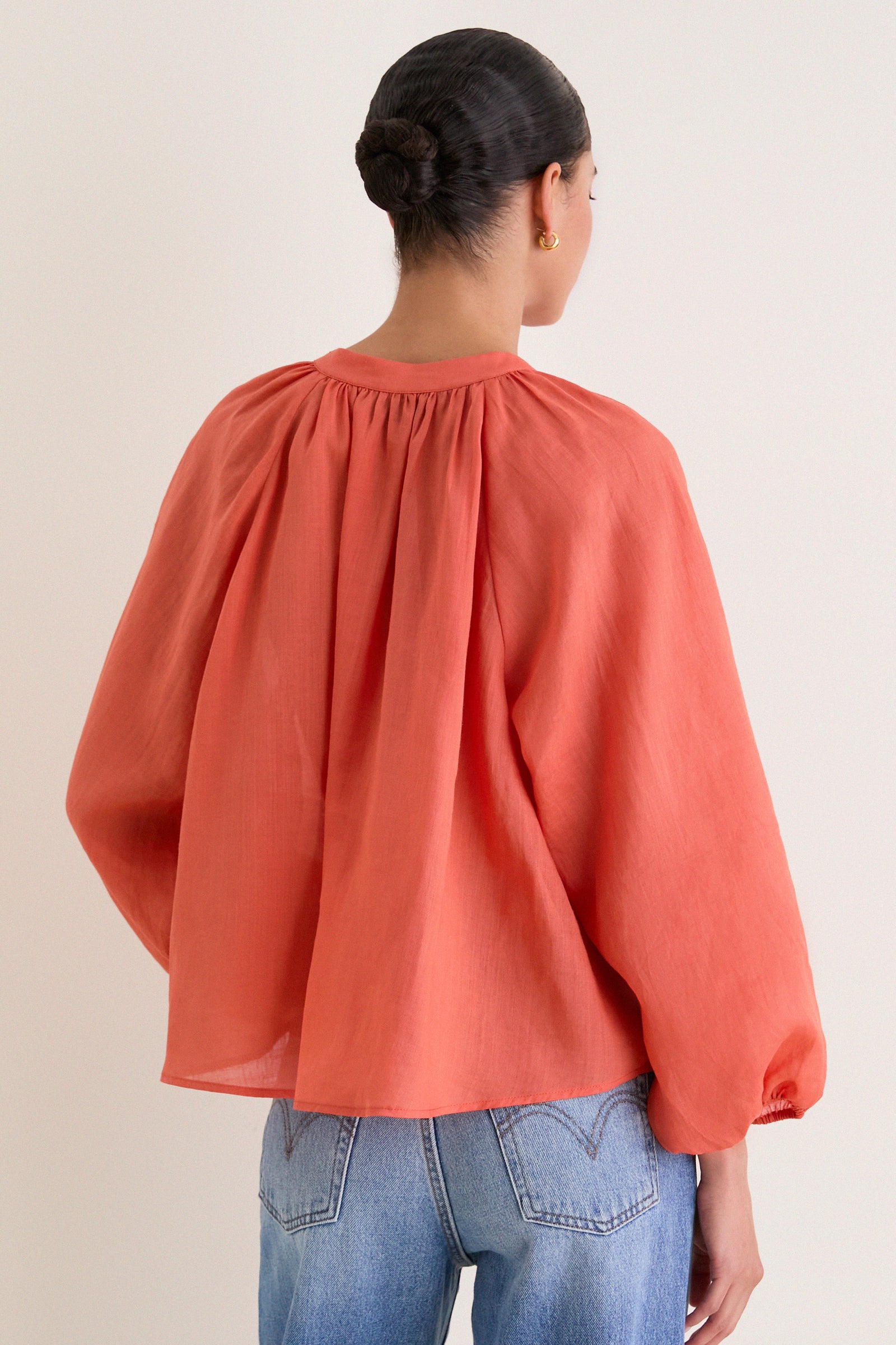 Terracotta Sawyer Blouse