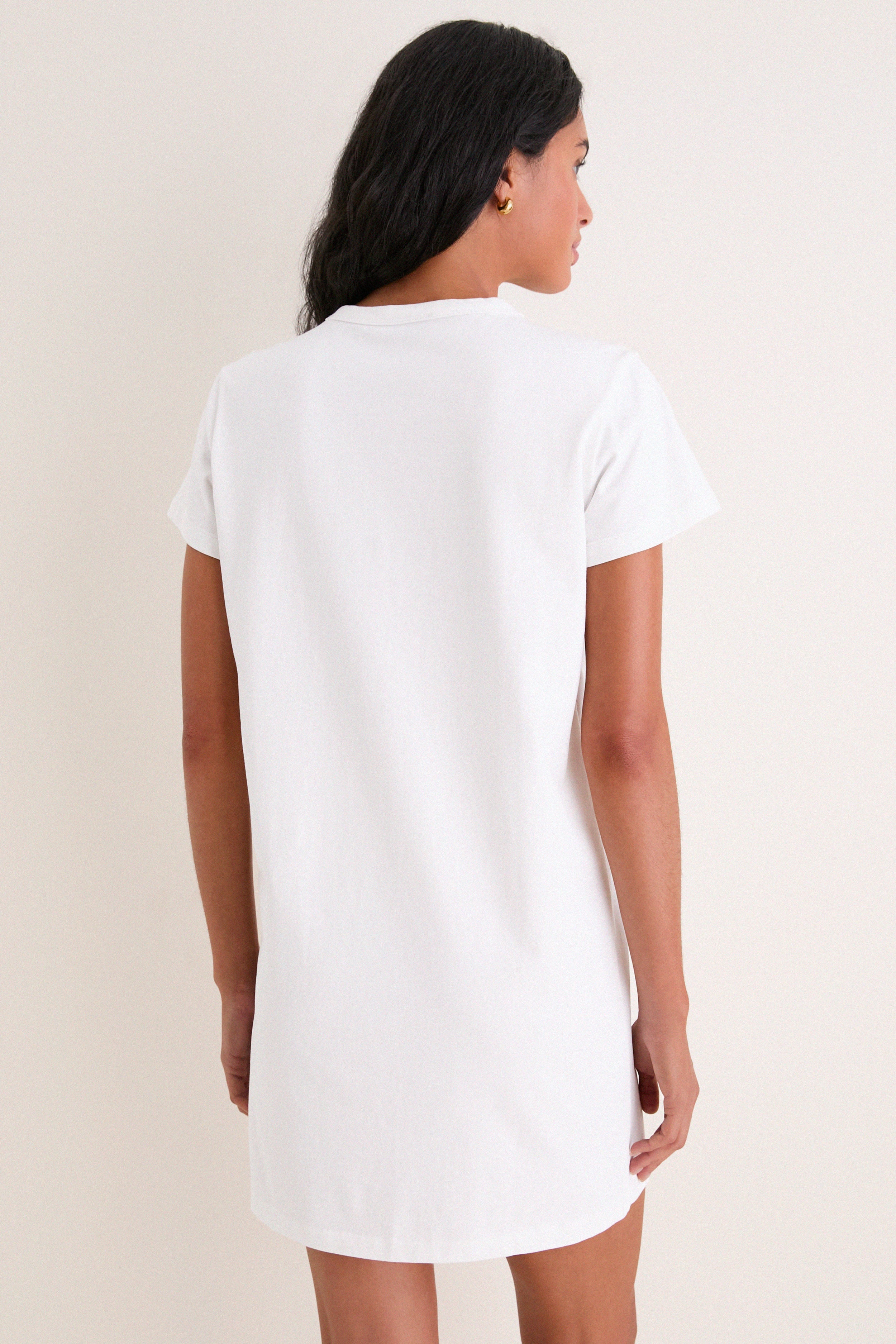 White Parker Mini Dress