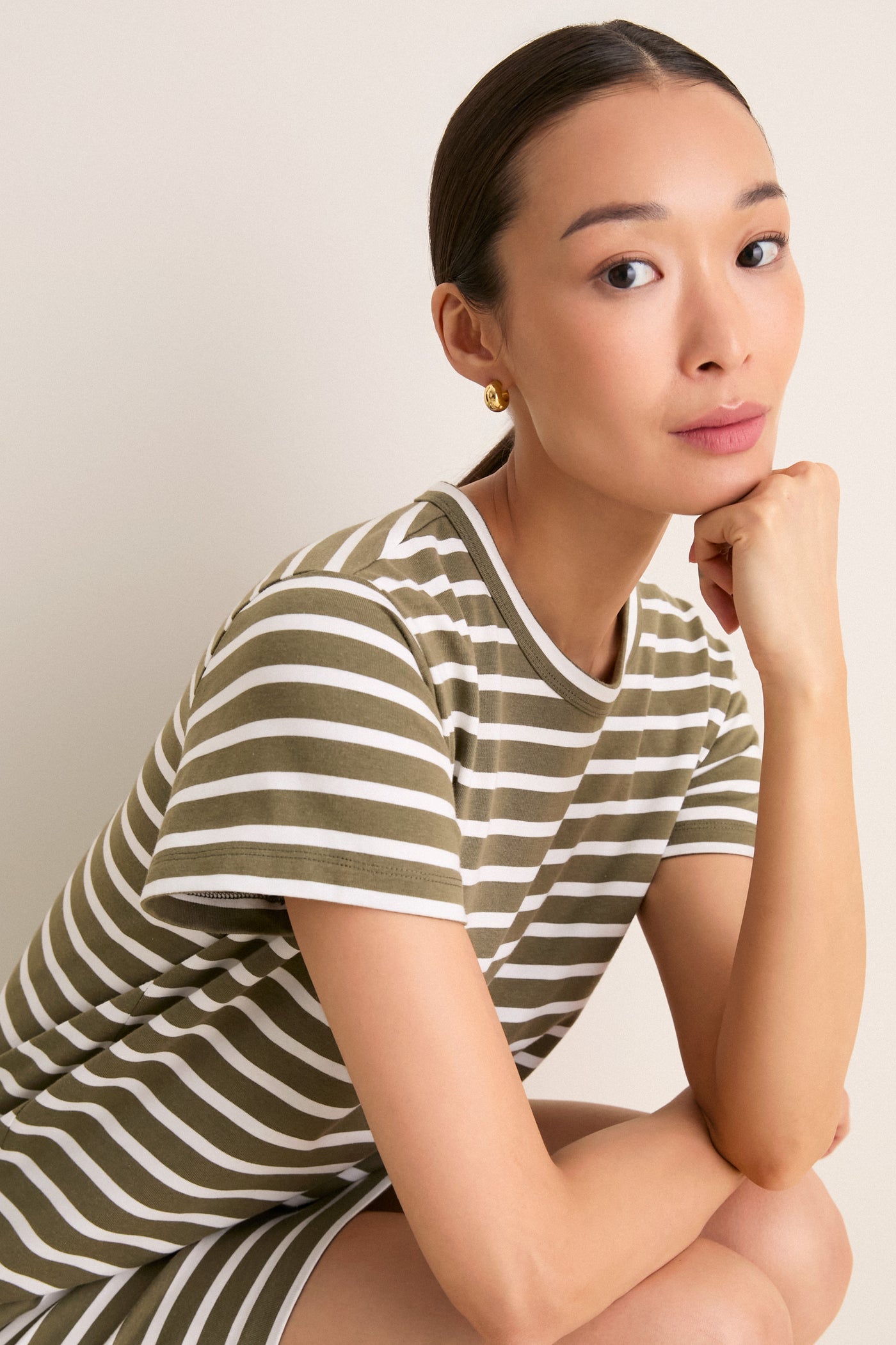 tuckernuck green stripe dress Green Stripe Laina Dress