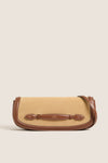 Biscotti Ciouo Bellport Leather-Trim Long-Flap Clutch