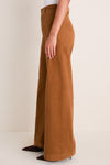 Tan Corduroy Flare Pant