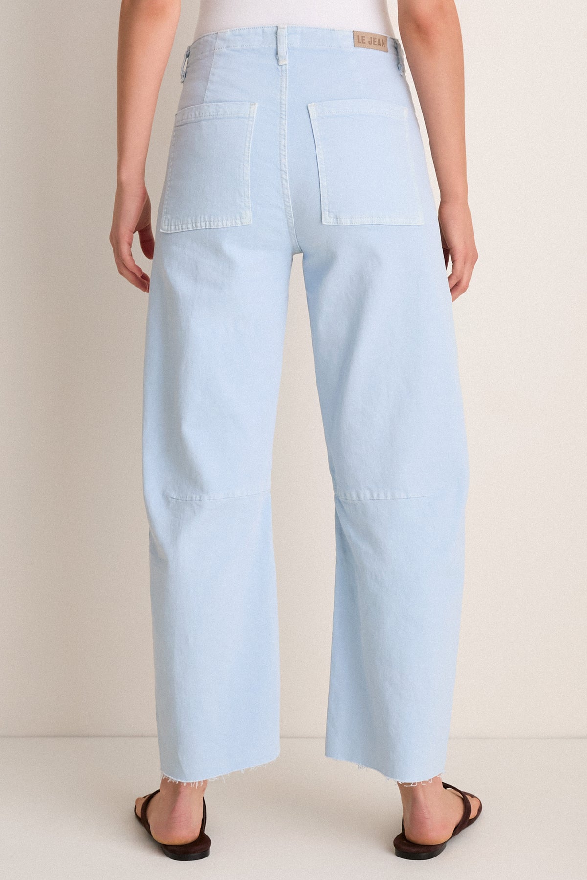 Powder Blue Jean Exclusive Powder Blue Utility Soft Barrel | LE JEAN