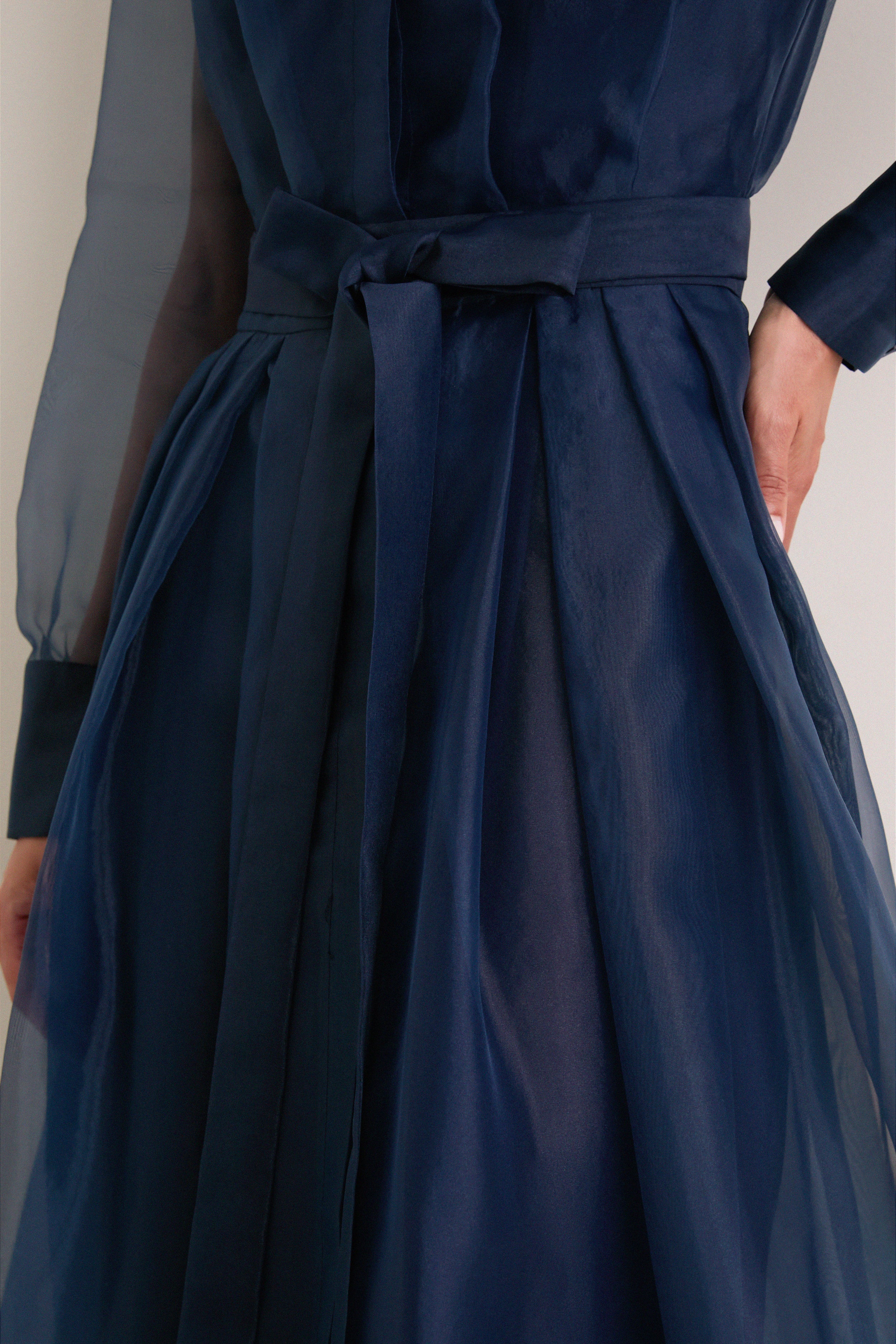 Midnight Montgomery Button Up Midi Dress
