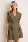 Sea Turtle Sefi Cape Mini Dress