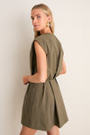 Sea Turtle Sefi Cape Mini Dress