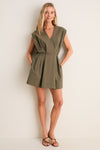Sea Turtle Sefi Cape Mini Dress