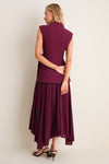 Fig Helena Combo Blazer Midi Dress