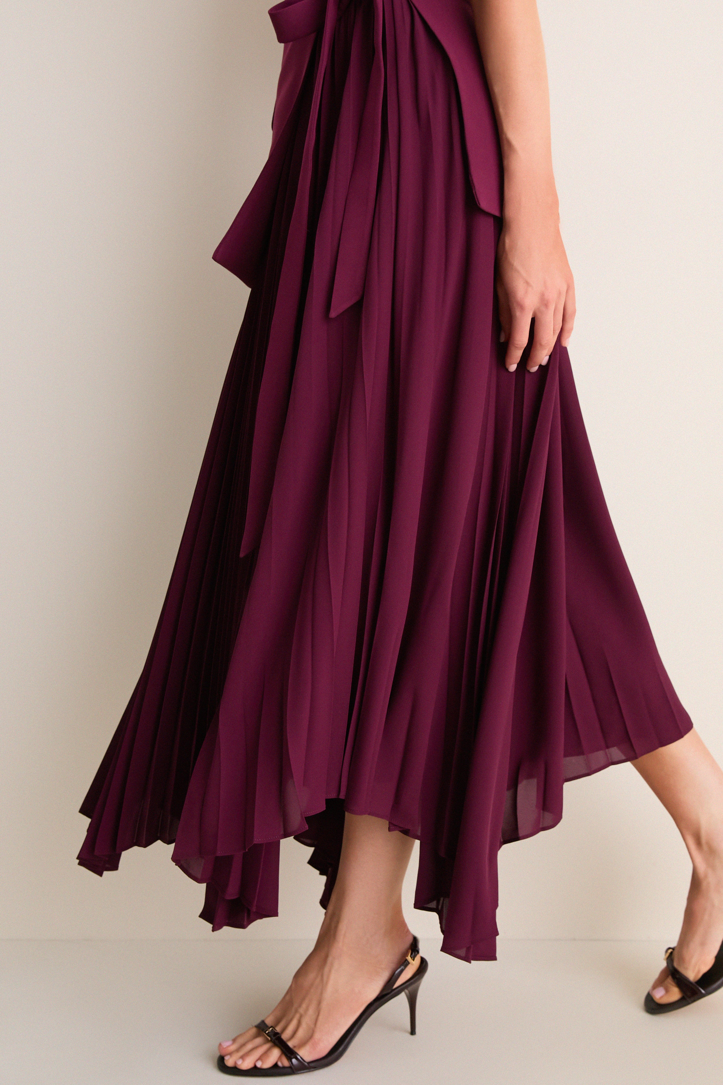 Fig Helena Combo Blazer Midi Dress
