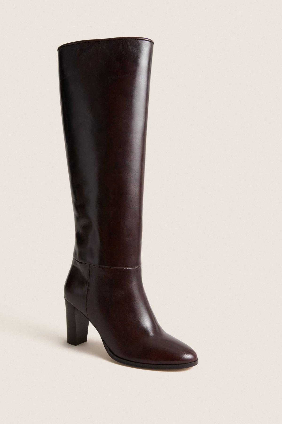 Brown Leather Leila Boots