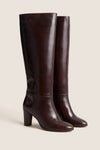 Brown Leather Leila Boots