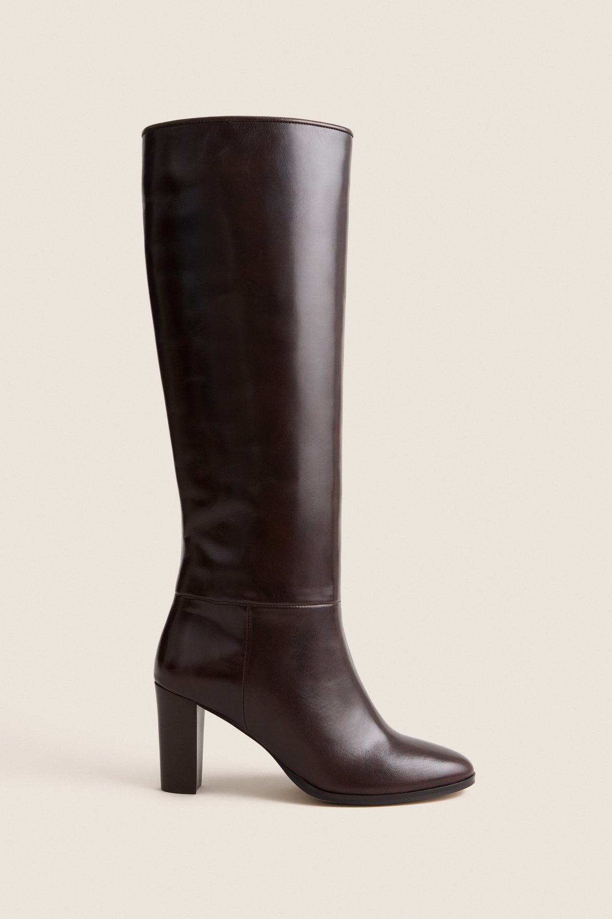 Brown Leather Leila Boots