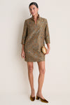 Gold Velvet Tilda Mules