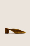 Gold Velvet Tilda Mules