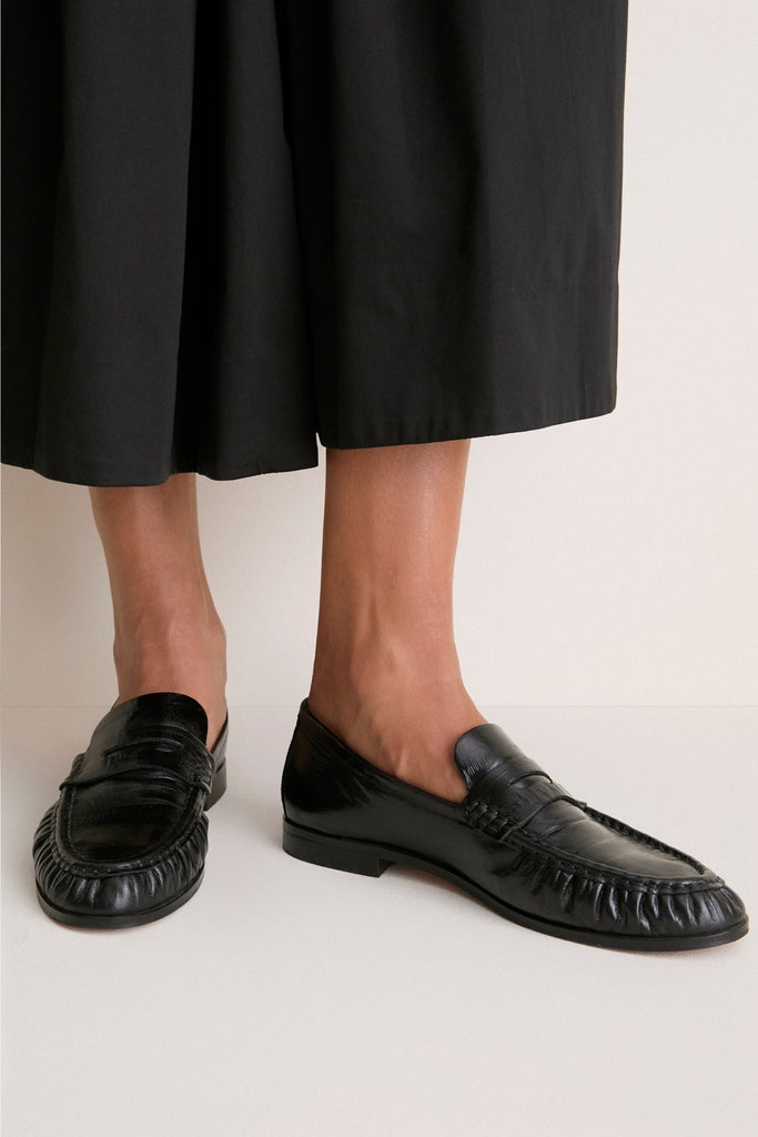 Black Eel Vivian Loafers
